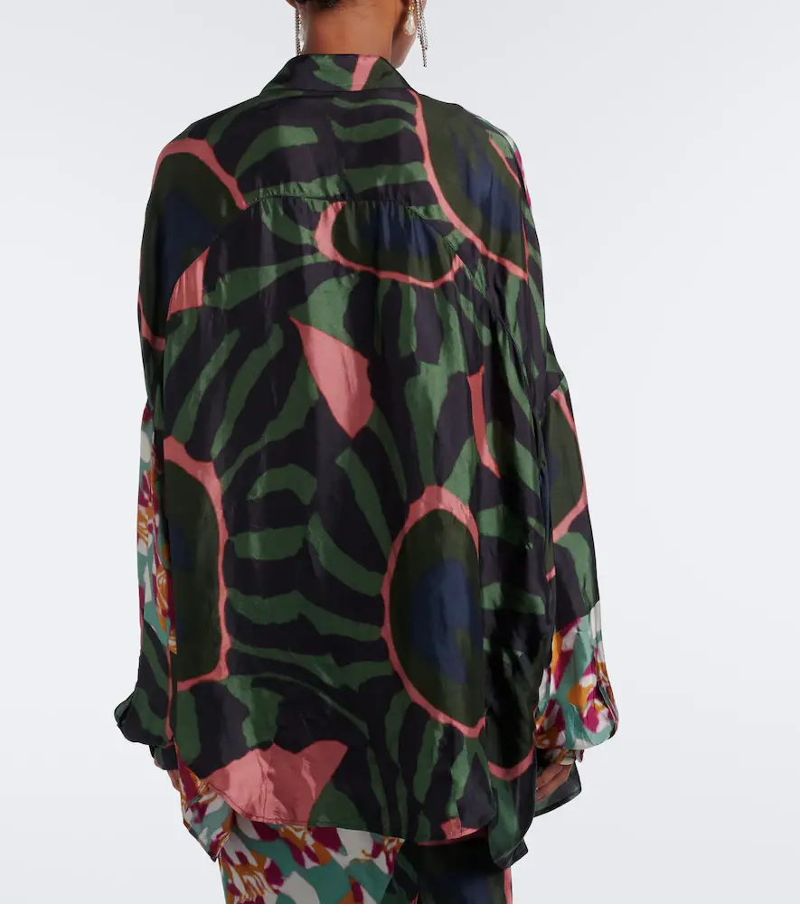 Dries Van Noten Printed twill shirt | Thumbnail 2