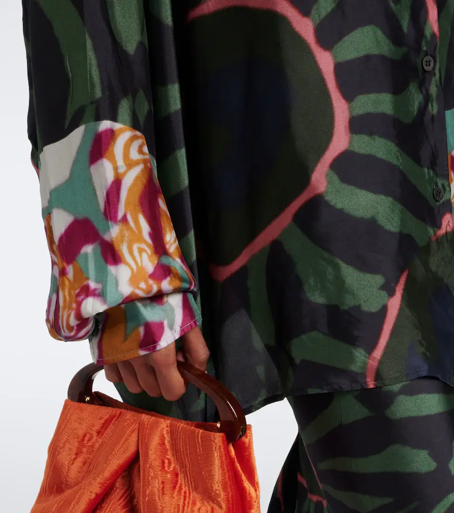 Dries Van Noten Printed twill shirt | Thumbnail 4