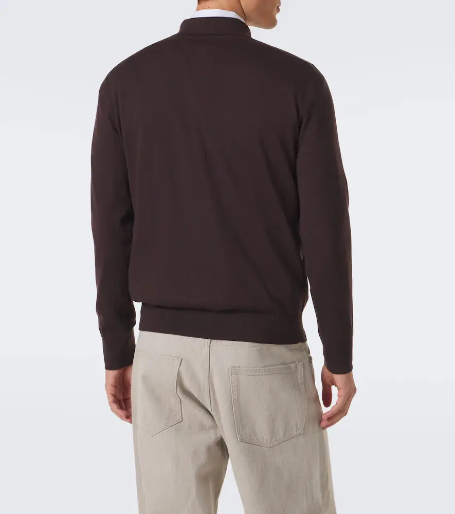 ELEVENTY Cotton and cashmere polo sweater | Thumbnail 3 ELEVENTY Cotton and cashmere polo sweater | Thumbnail 3
