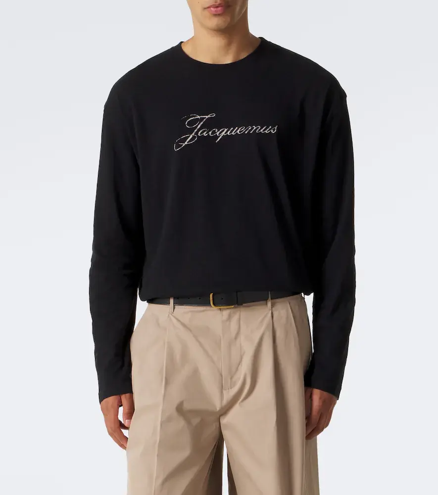 Jacquemus Logo cotton and hemp jersey T-shirt | Thumbnail 4 Jacquemus Logo cotton and hemp jersey T-shirt | Thumbnail 4
