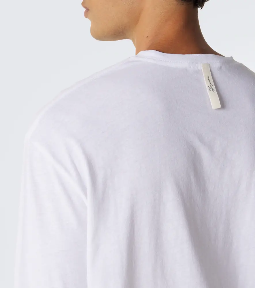 Jacquemus Logo cotton and hemp jersey T-shirt | Thumbnail 4 Jacquemus Logo cotton and hemp jersey T-shirt | Thumbnail 4