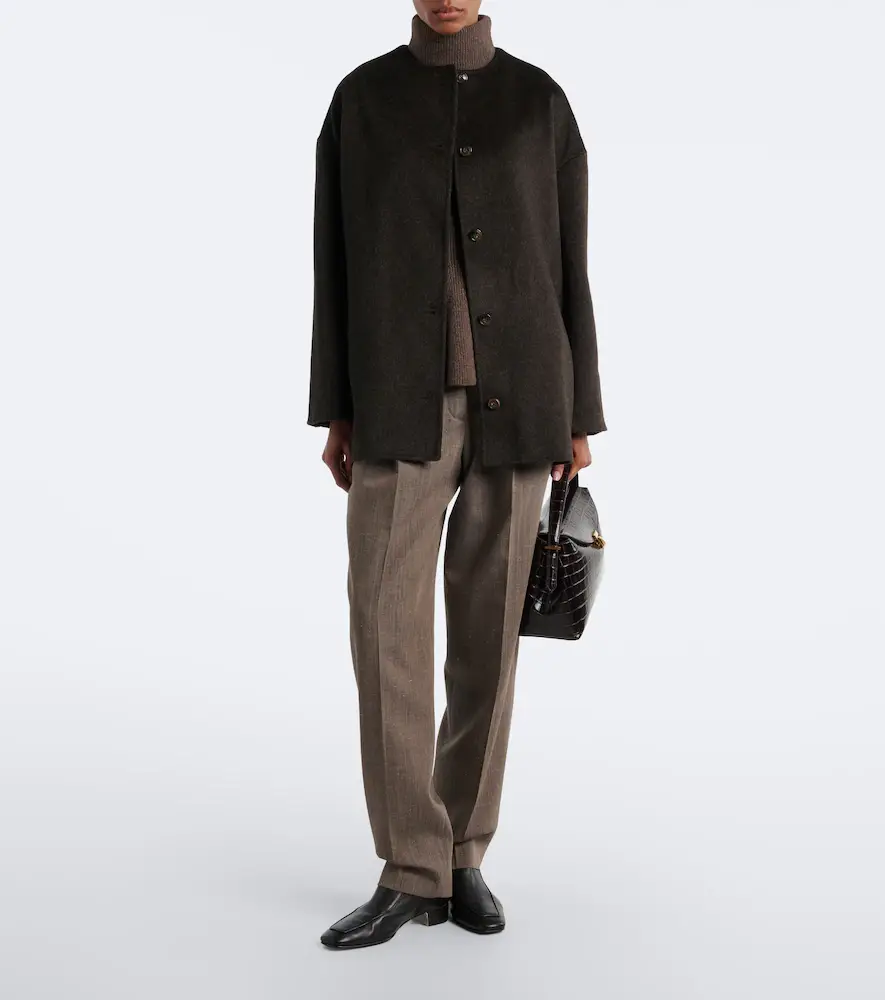 Loulou de Saison Dunne wool and cashmere coat | Thumbnail 3 Loulou de Saison Dunne wool and cashmere coat | Thumbnail 3