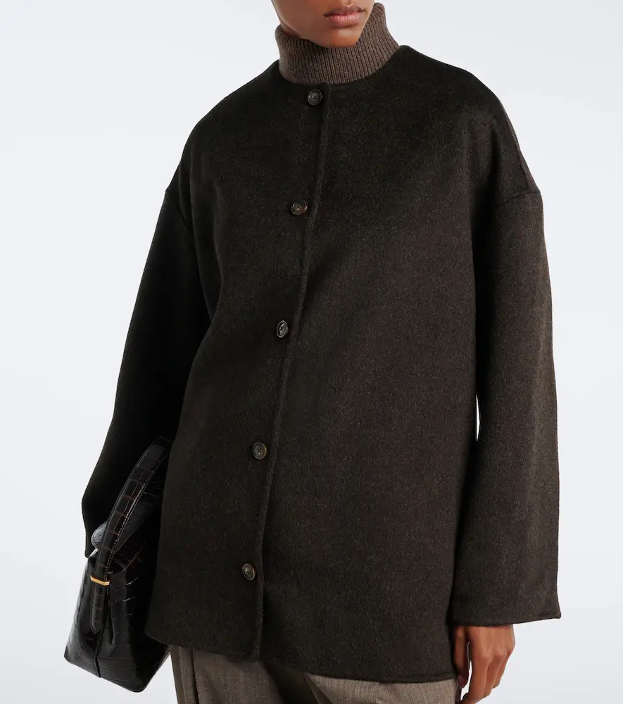 Loulou de Saison Dunne wool and cashmere coat | Thumbnail 4 Loulou de Saison Dunne wool and cashmere coat | Thumbnail 4