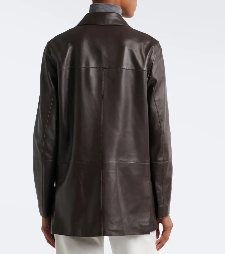 Loulou de Saison Nari leather jacket | Thumbnail 4 Loulou de Saison Nari leather jacket | Thumbnail 4