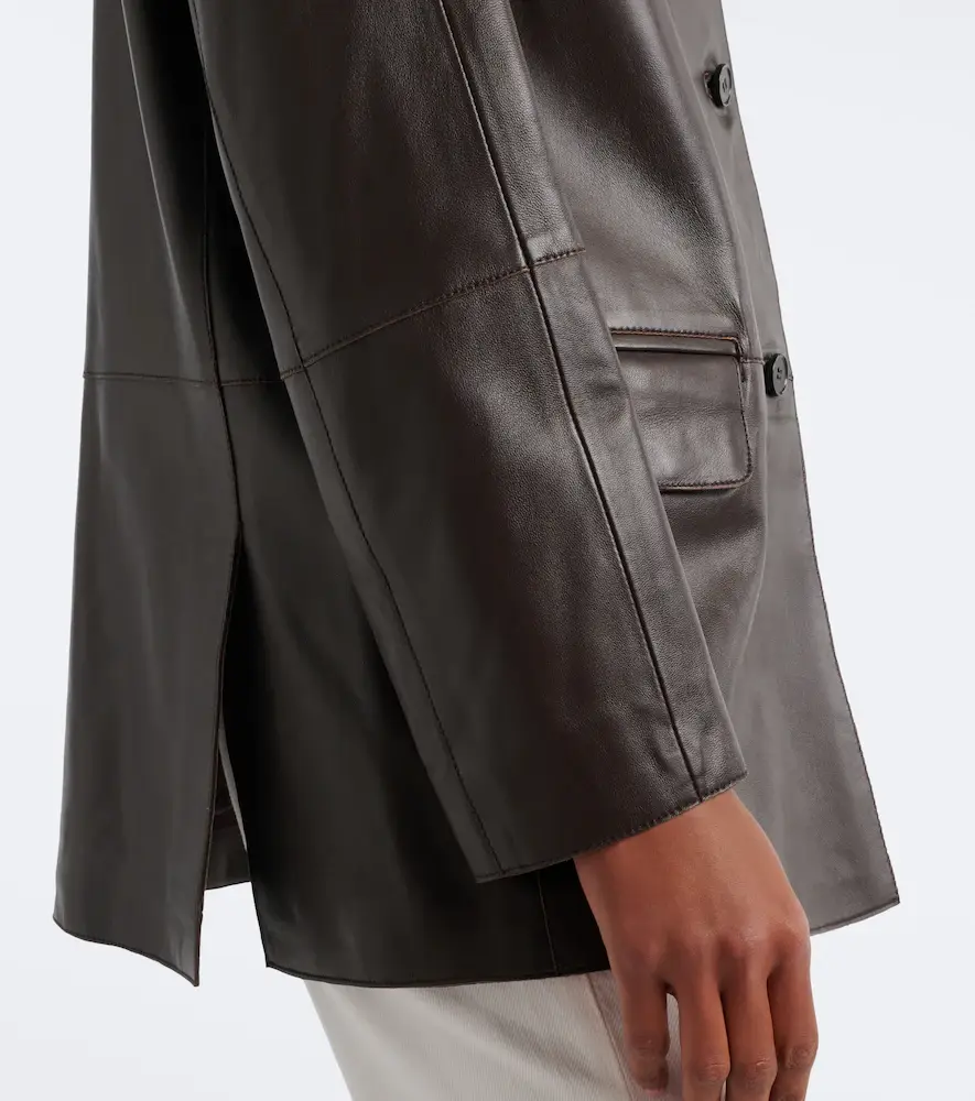 Loulou de Saison Nari leather jacket | Thumbnail 6 Loulou de Saison Nari leather jacket | Thumbnail 6