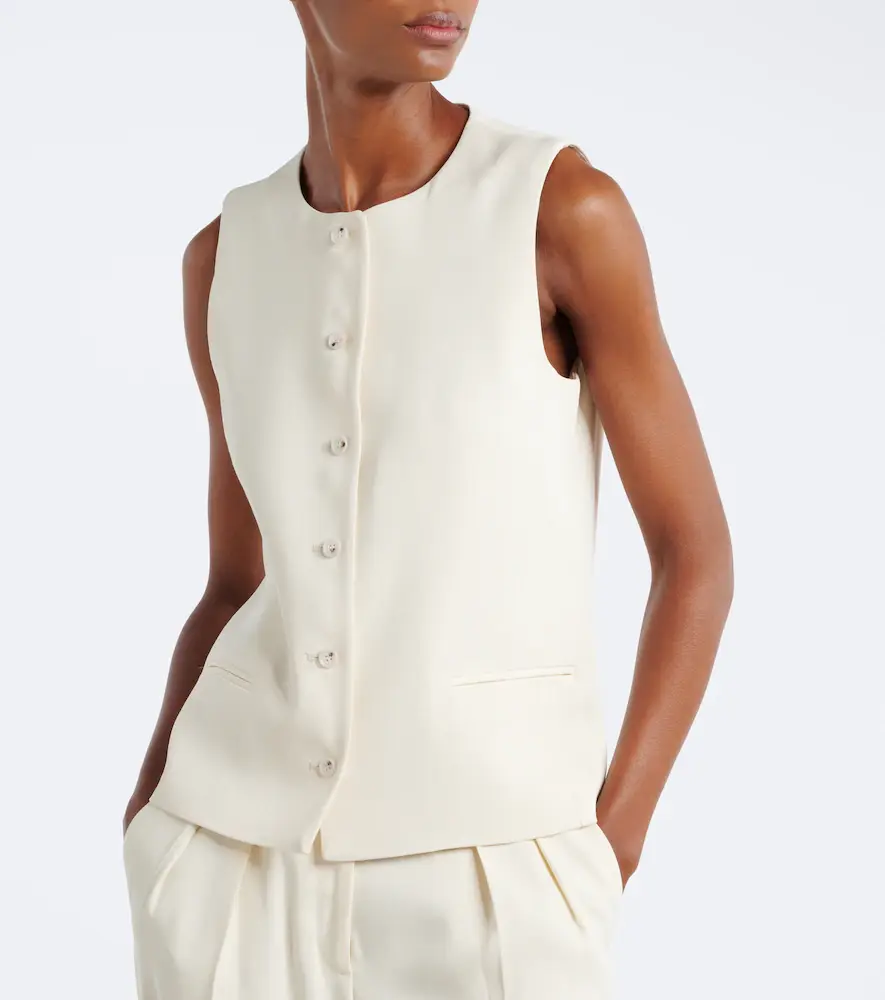 Loulou de Saison Jane vest | Thumbnail 4 Loulou de Saison Jane vest | Thumbnail 4