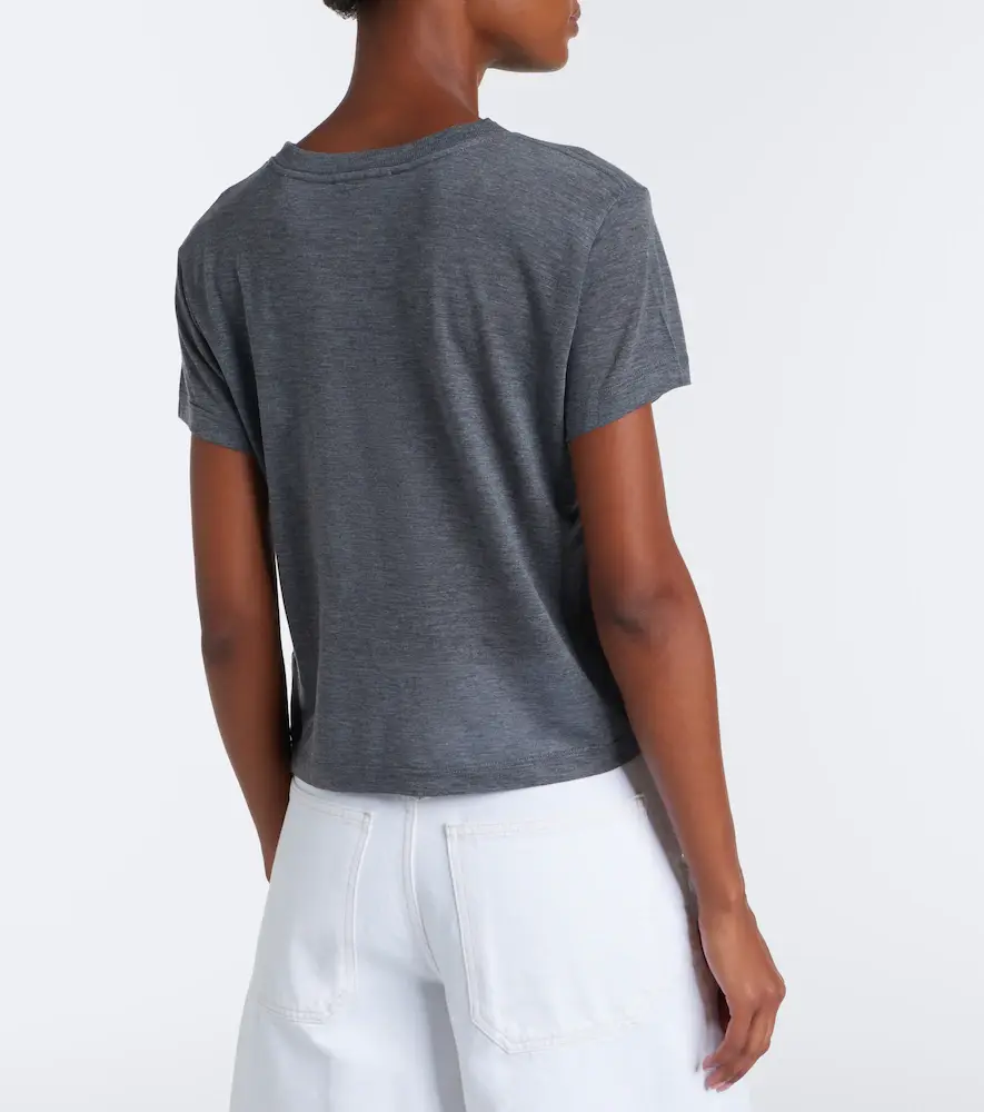 AGOLDE Adine jersey T-shirt | Thumbnail 4 AGOLDE Adine jersey T-shirt | Thumbnail 4