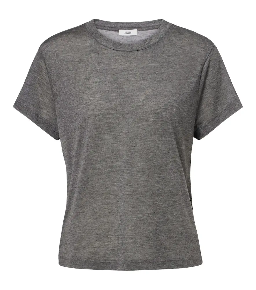 Agolde Adine jersey T-shirt | Image 1 Agolde Adine jersey T-shirt | Image 1