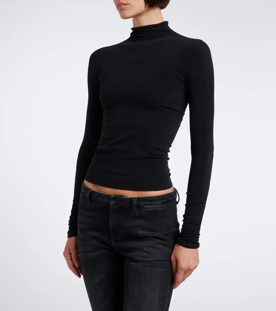 Gucci Jersey turtleneck top | Thumbnail 4 Gucci Jersey turtleneck top | Thumbnail 4