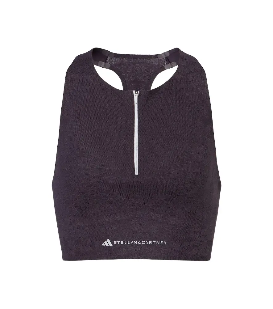 adidas by Stella McCartney Floral technical sports bra | Image 1 adidas by Stella McCartney Floral technical sports bra | Image 1