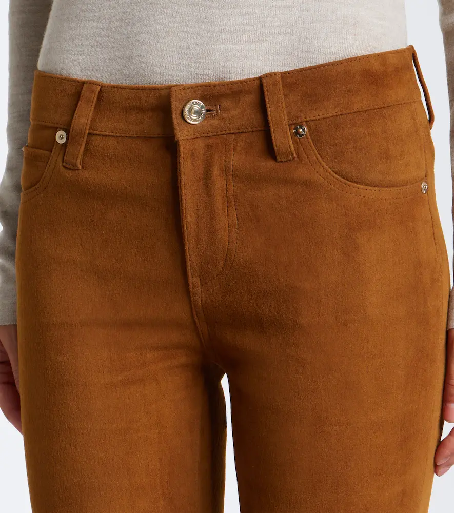 Frame Rodeo suede flared pants | Thumbnail 2