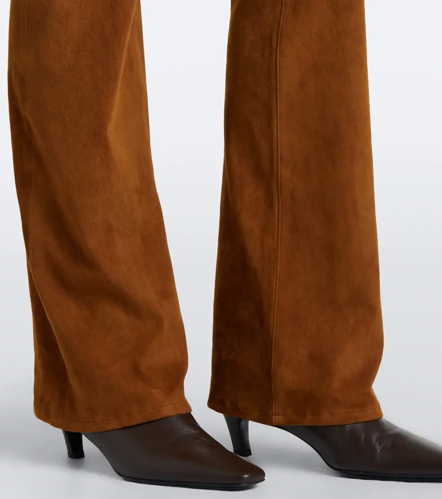 Frame Rodeo suede flared pants | Thumbnail 5