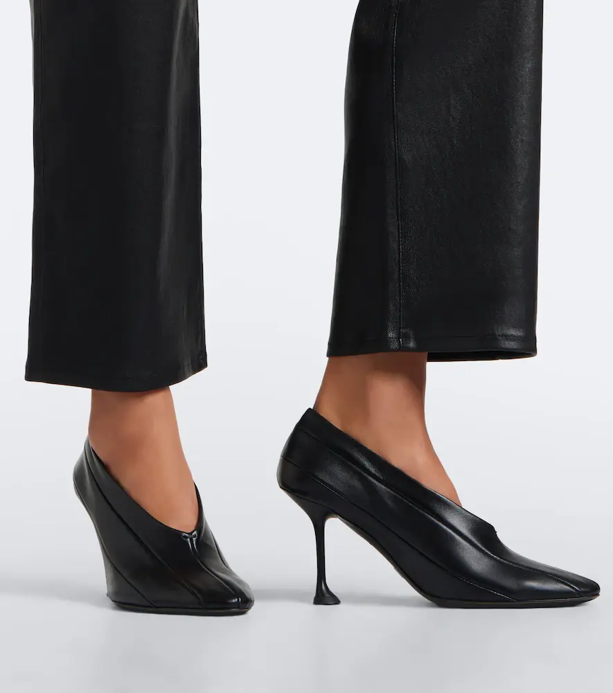 Frame Cigarette leather slim pants | Thumbnail 5