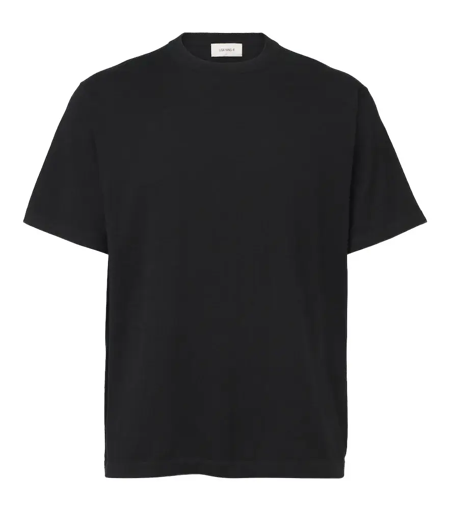 Lisa Yang Bradley cotton and cashmere T-shirt | Image 1 Lisa Yang Bradley cotton and cashmere T-shirt | Image 1