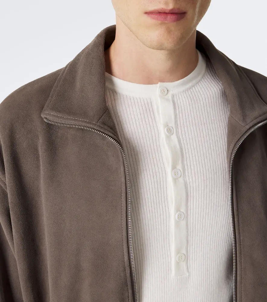 Lisa Yang Falk cotton and cashmere Henley shirt | Thumbnail 4 Lisa Yang Falk cotton and cashmere Henley shirt | Thumbnail 4