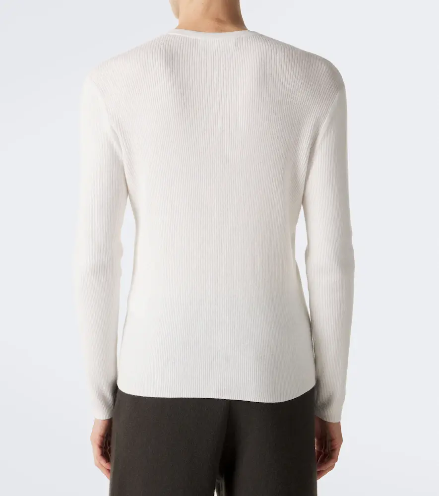 Lisa Yang Falk cotton and cashmere Henley shirt | Thumbnail 5 Lisa Yang Falk cotton and cashmere Henley shirt | Thumbnail 5