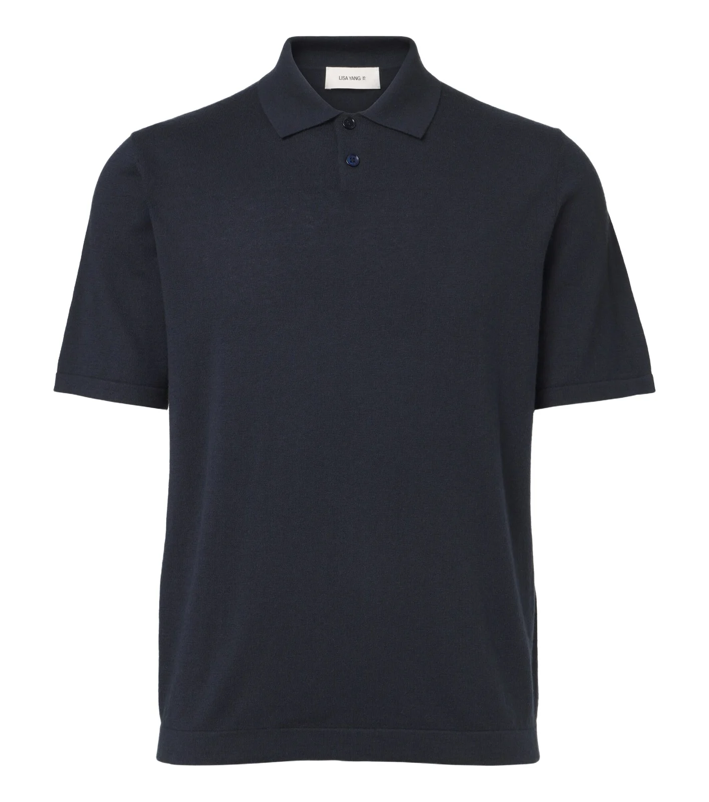 Keir cotton and cashmere polo shirt Keir cotton and cashmere polo shirt