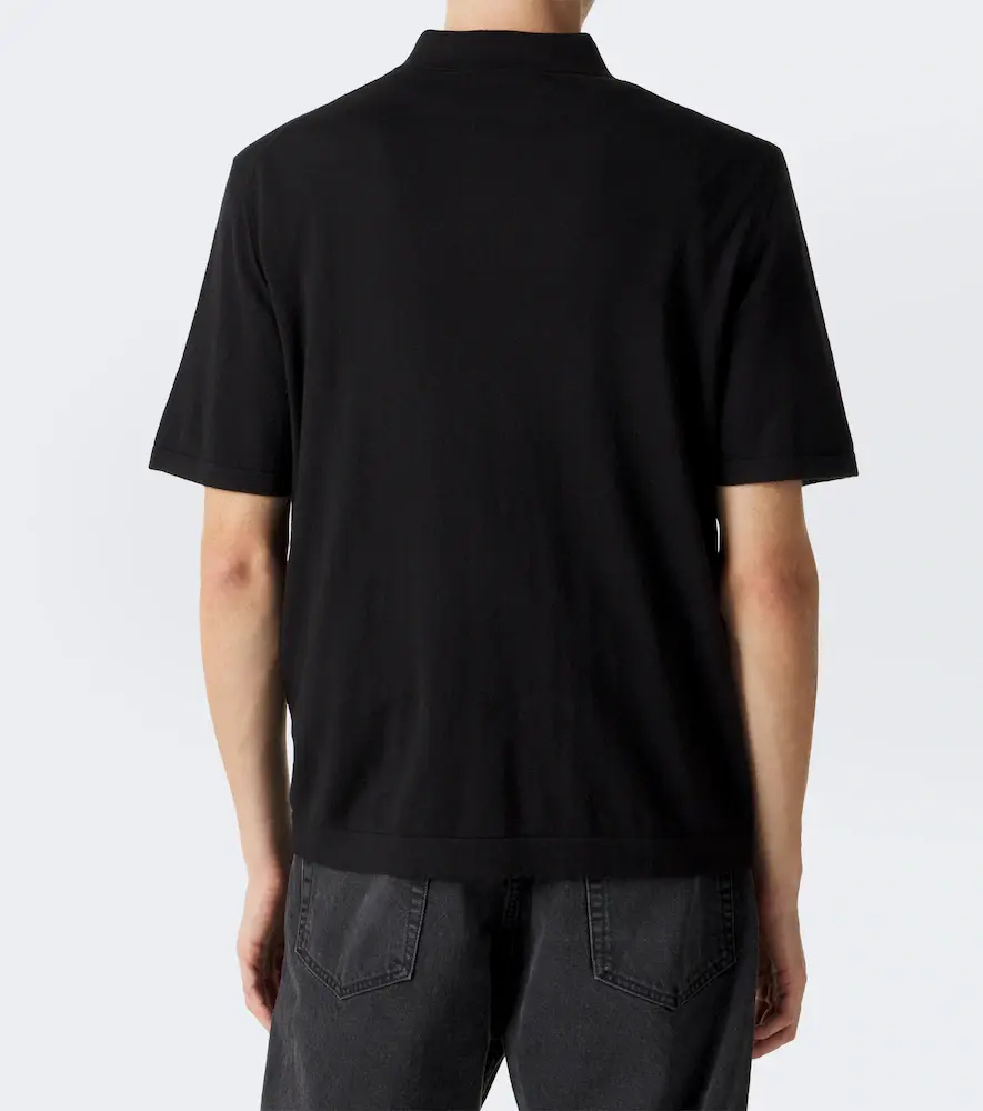 Lisa Yang Keir cotton and cashmere polo shirt | Thumbnail 3 Lisa Yang Keir cotton and cashmere polo shirt | Thumbnail 3