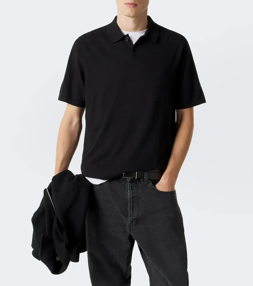 Lisa Yang Keir cotton and cashmere polo shirt | Thumbnail 6 Lisa Yang Keir cotton and cashmere polo shirt | Thumbnail 6