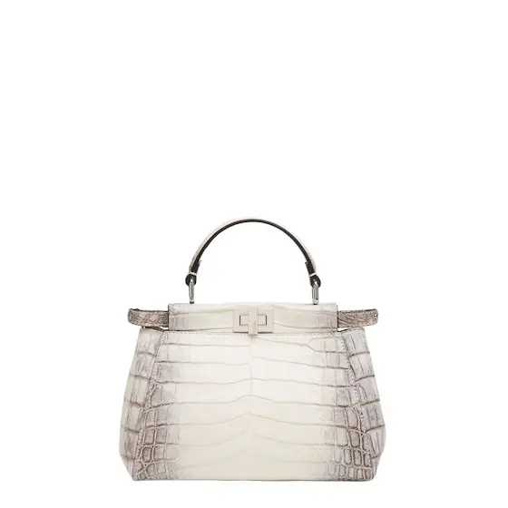 Fendi Small iconic Peekaboo bag, made of exquisite crocodile | Image 1 Fendi Small iconic Peekaboo bag, made of exquisite crocodile | Image 1