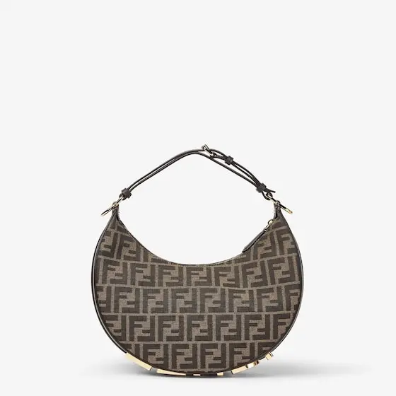 Fendi Fendigraphy Small FF Jacquard Fabric Bag | Thumbnail 3 Fendi Fendigraphy Small FF Jacquard Fabric Bag | Thumbnail 3
