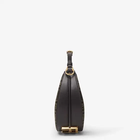 Fendi Fendigraphy Small FF Jacquard Fabric Bag | Thumbnail 4 Fendi Fendigraphy Small FF Jacquard Fabric Bag | Thumbnail 4