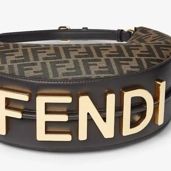 Fendi Fendigraphy Small FF Jacquard Fabric Bag | Thumbnail 6 Fendi Fendigraphy Small FF Jacquard Fabric Bag | Thumbnail 6