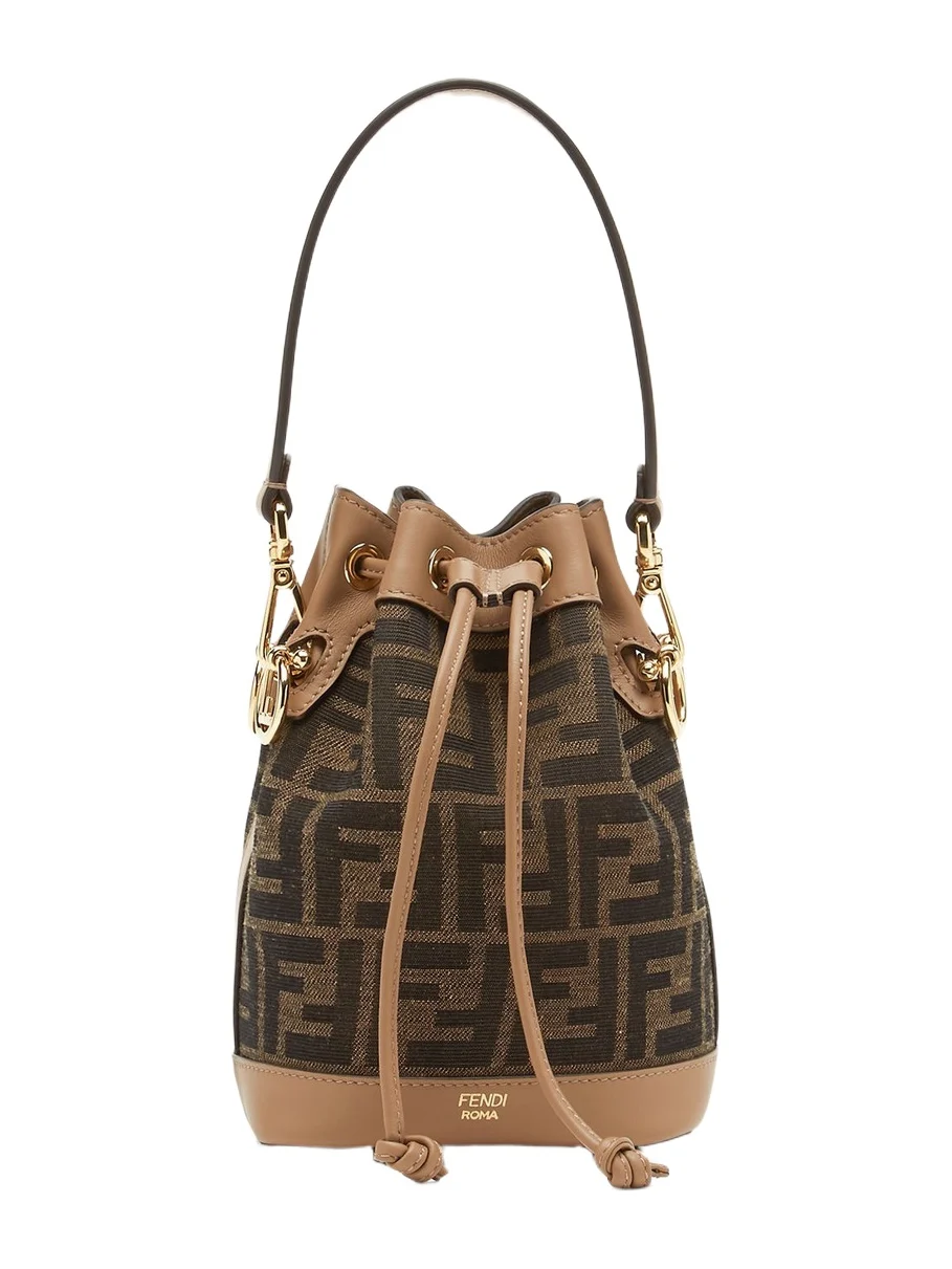 Fendi Mon Tresor FF Fabric Mini-Bag