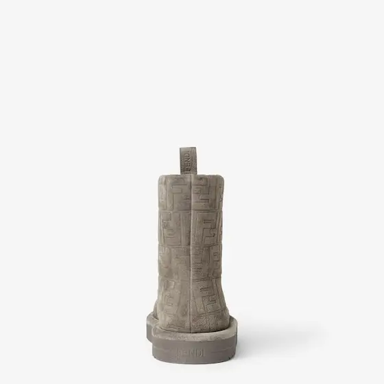 Fendi Apres Chic FF Suede Low Boots | Thumbnail 3 Fendi Apres Chic FF Suede Low Boots | Thumbnail 3