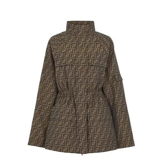 Fendi Safari jacket with adjustable internal drawstring waist | Image 1 Fendi Safari jacket with adjustable internal drawstring waist | Image 1