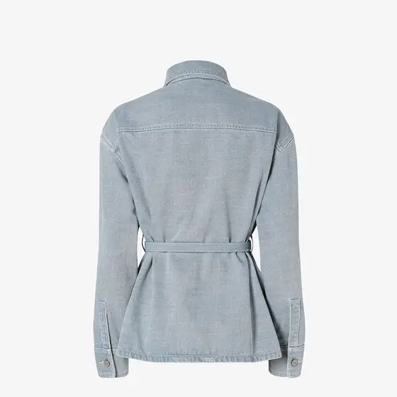 Fendi Single-breasted Go-To Jacket with shirt collar and low-cut | Thumbnail 2