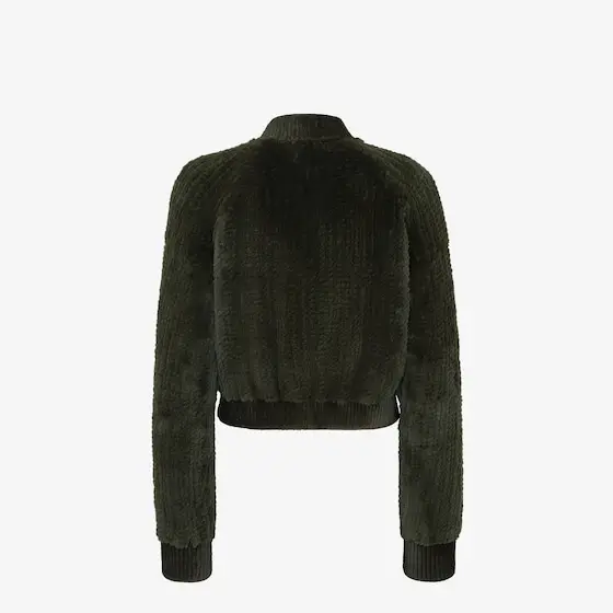 Fendi Polo neck jumper with long raglan sleeves | Thumbnail 2
