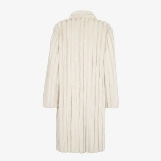 Fendi Midi coat with shirt collar and long, dropped sleeves | Thumbnail 2 Fendi Midi coat with shirt collar and long, dropped sleeves | Thumbnail 2