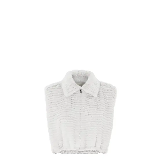 Fendi Boxy cut cropped gilet | Image 1 Fendi Boxy cut cropped gilet | Image 1