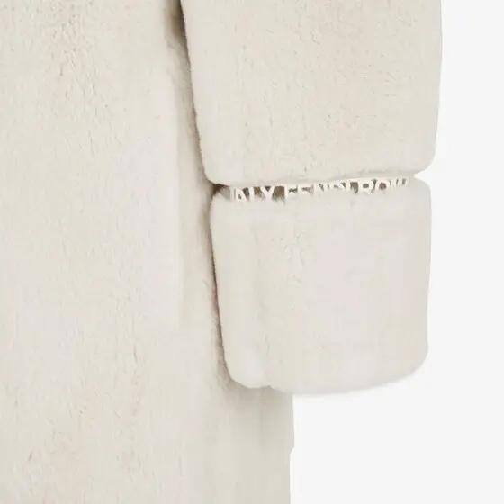 Fendi Long-sleeved straight-cut long coat with shirt collar | Thumbnail 3 Fendi Long-sleeved straight-cut long coat with shirt collar | Thumbnail 3
