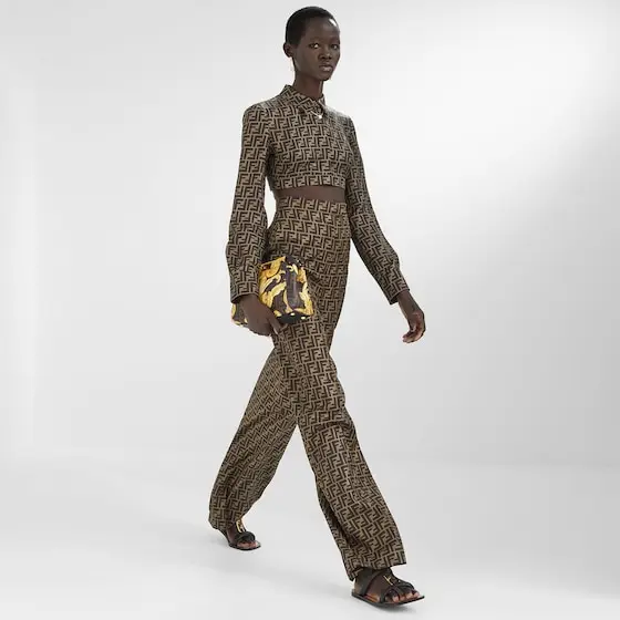 Fendi Silk Pants | Thumbnail 4 Fendi Silk Pants | Thumbnail 4