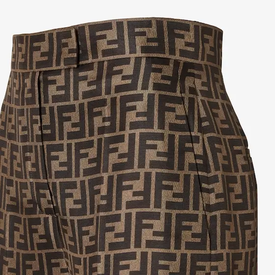 Fendi FF Twill Pants | Thumbnail 3 Fendi FF Twill Pants | Thumbnail 3