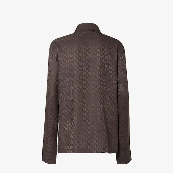 Fendi Silk FF Jacquard Shirt | Thumbnail 2 Fendi Silk FF Jacquard Shirt | Thumbnail 2