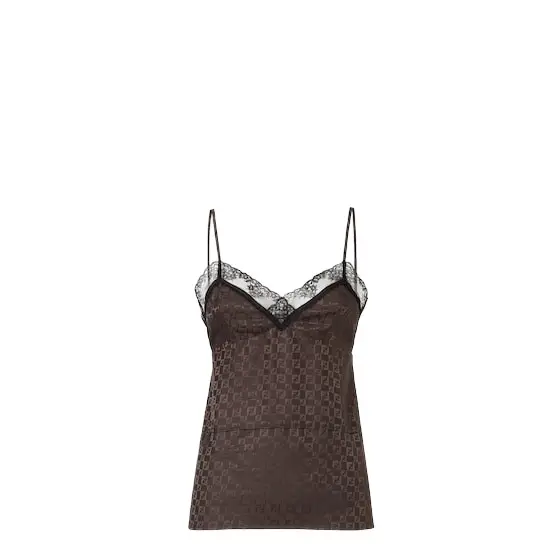 Fendi Sleeveless top with sweetheart neckline and thin shoulder | Image 1 Fendi Sleeveless top with sweetheart neckline and thin shoulder | Image 1