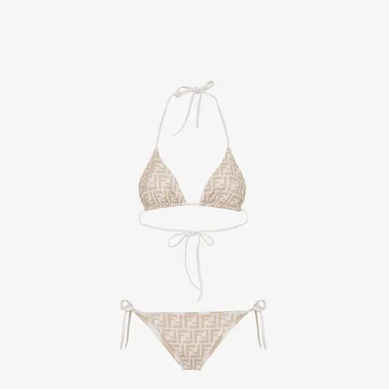 Fendi Two-piece reversible swimsuit with triangle bra and briefs | Thumbnail 5 Fendi Two-piece reversible swimsuit with triangle bra and briefs | Thumbnail 5