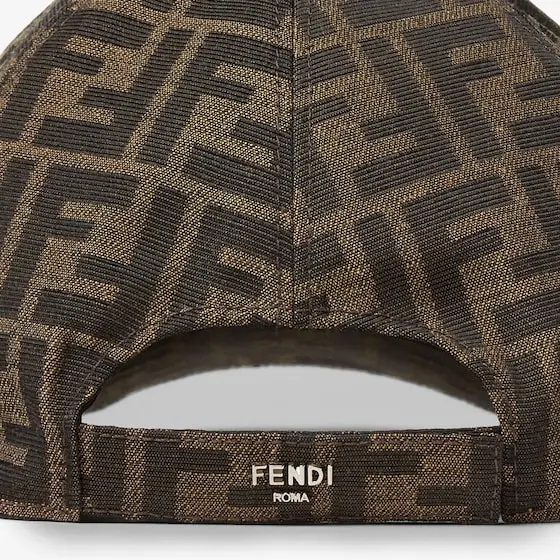 Fendi FF Jacquard Fabric Baseball Cap | Thumbnail 2 Fendi FF Jacquard Fabric Baseball Cap | Thumbnail 2