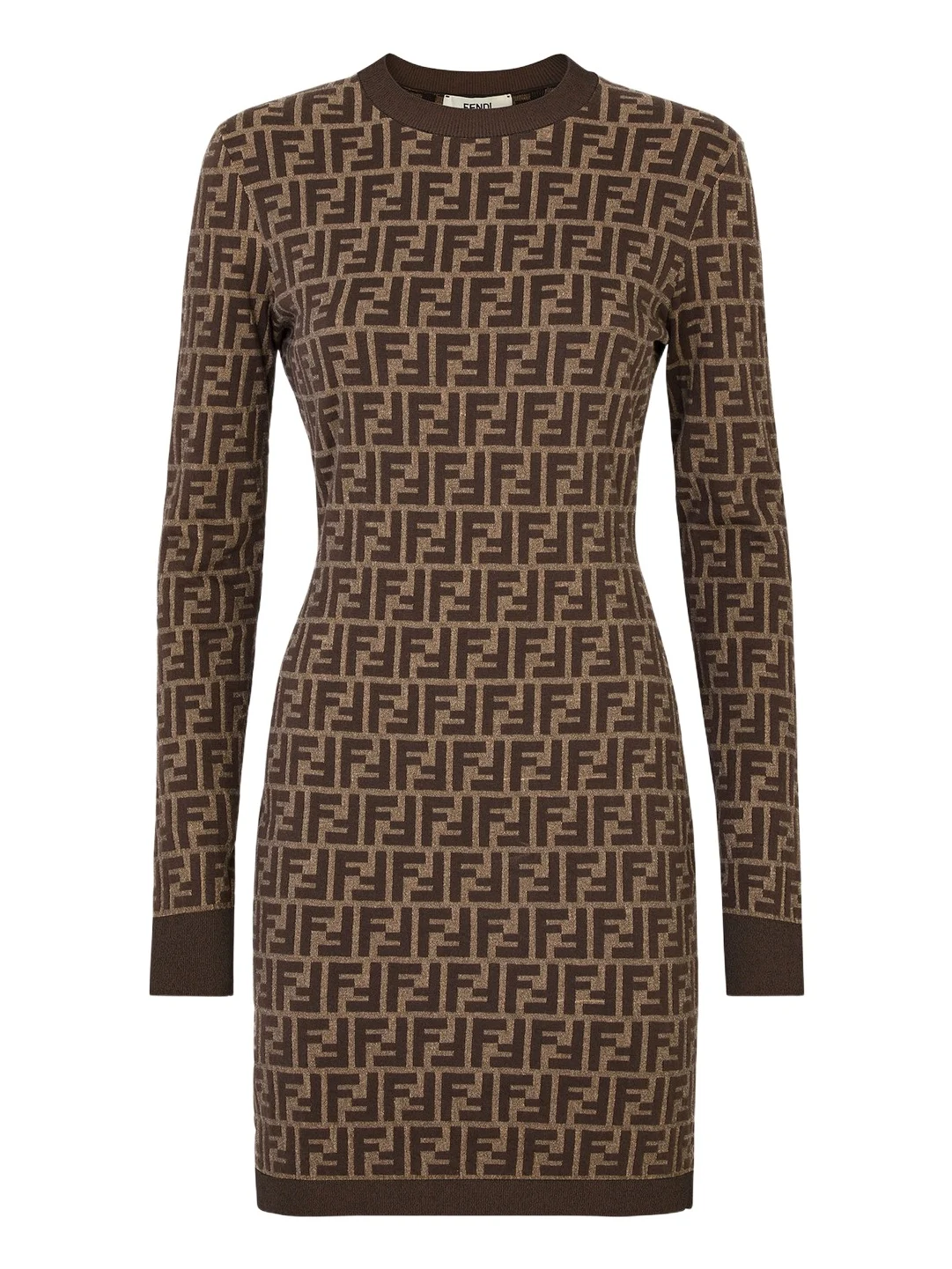 Fendi FF Cotton Short Dress