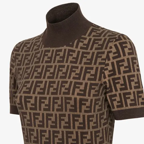 Fendi FF Cotton Dress | Thumbnail 3 Fendi FF Cotton Dress | Thumbnail 3