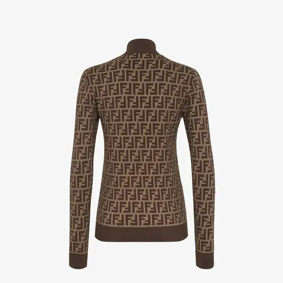 Fendi FF Cotton Sweater | Thumbnail 2 Fendi FF Cotton Sweater | Thumbnail 2