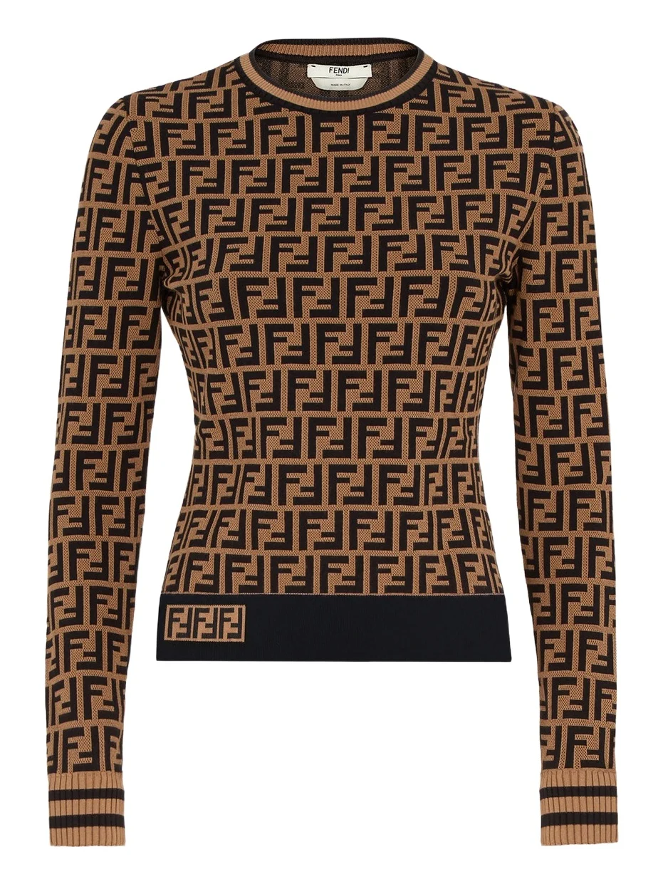 Fendi FF Motif Sweater