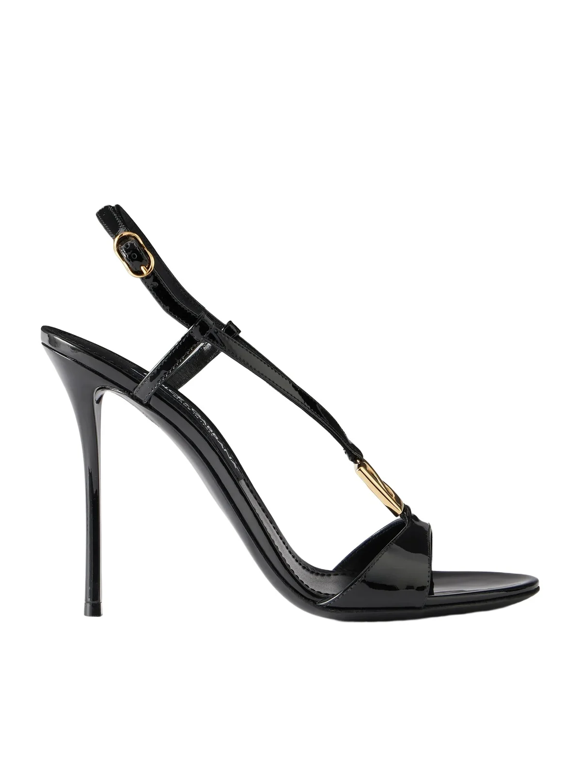 Logo-detailed 105 Patent-leather Sandals Logo-detailed 105 Patent-leather Sandals