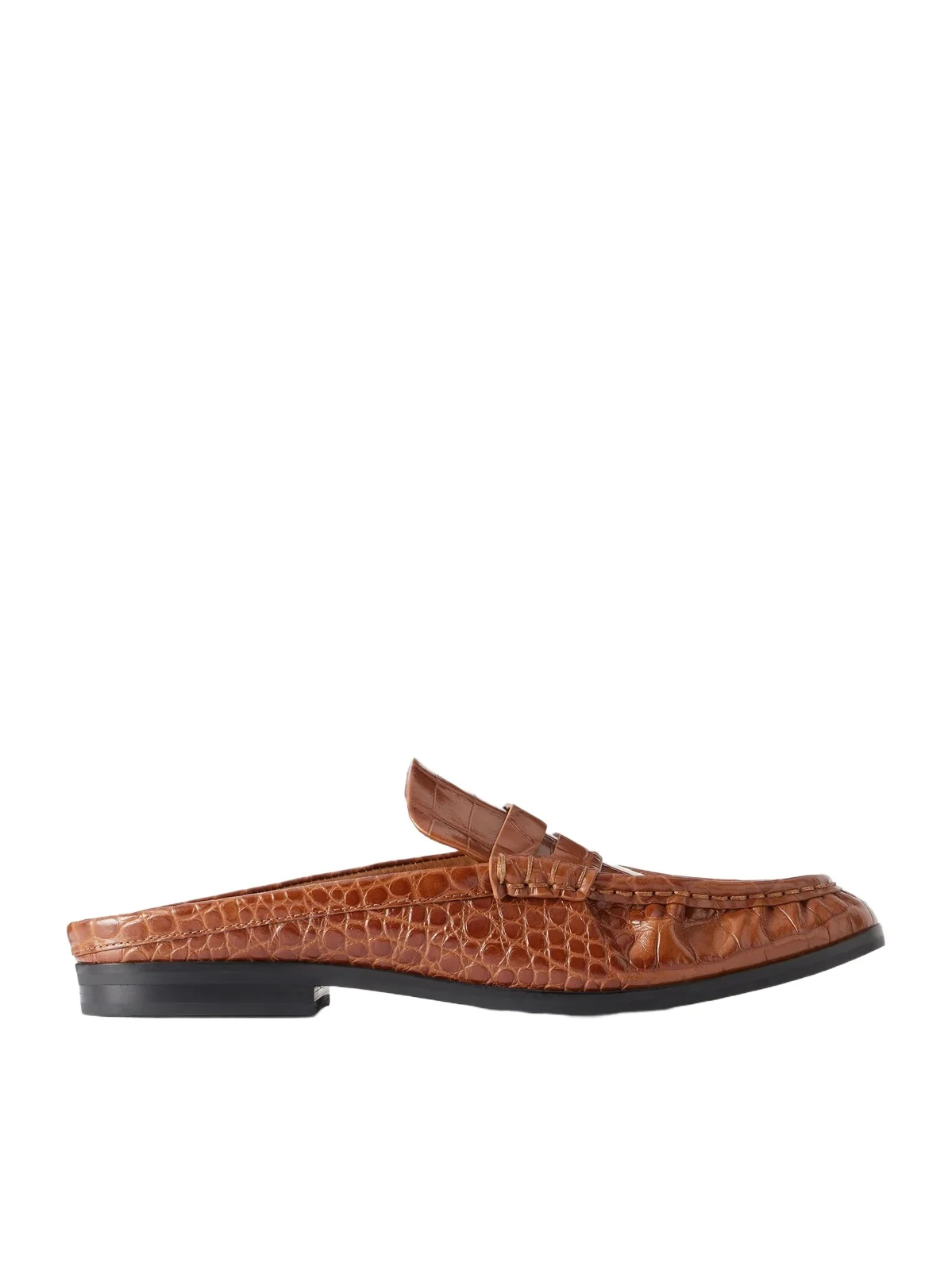 Dean Croc-effect Leather Slip-ons Dean Croc-effect Leather Slip-ons