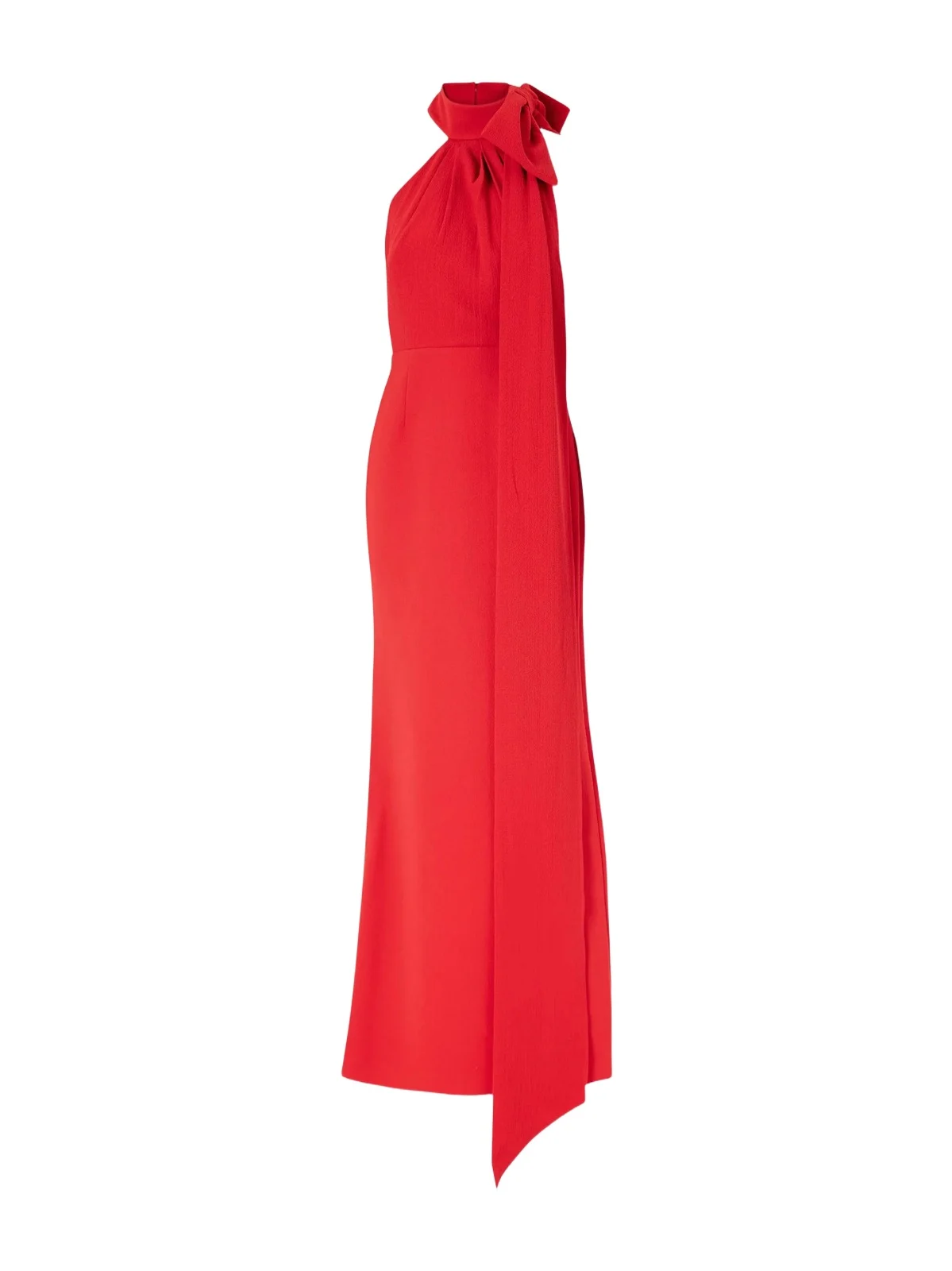 Raziel Bow-detailed Crepe Gown Raziel Bow-detailed Crepe Gown