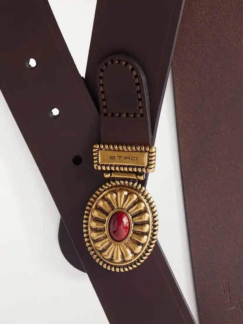Etro Leather Belt | Thumbnail 3