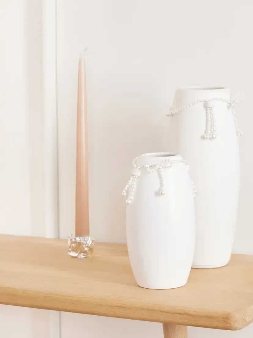 Completedworks Pearl-effect Bead-embellished Ceramic Vase | Thumbnail 2 Completedworks Pearl-effect Bead-embellished Ceramic Vase | Thumbnail 2